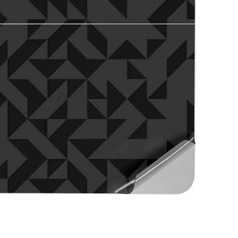 Black Geometric Surface Laptop Studio Skin